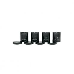 Ferm Living Scented Advent Candles Set Of 4 Black