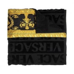 Versace Set Of Five Towels Black 10 Versace Set Of Five Towels Black -Miinto Salgsbutikk unnamed file 683