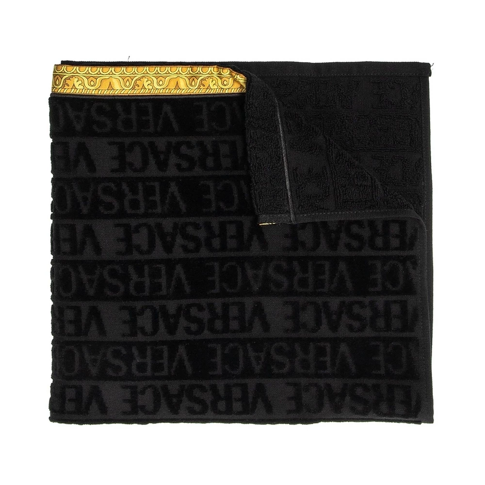 Versace Set Of Five Towels Black 7 Versace Set Of Five Towels Black - Bilde 5