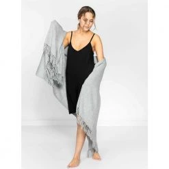 Kashmina Lux Kashmirpledd Beige