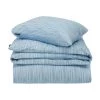 Lexington Home Striped Cotton Poplin Bed Set Blue