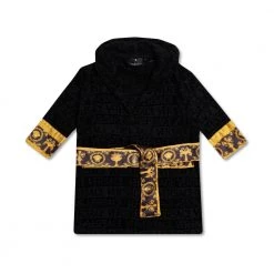 Versace Patterned Bathrobe Black -Miinto Salgsbutikk unnamed file 762