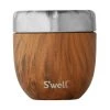S'well Swell Eats 636 Ml Matboks Teakwood Matboks Brown