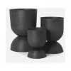 Ferm Living Timeglass Plantepotte Black
