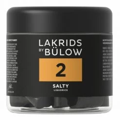 Lakrids By Bülow SALTY LAKRIDS 2 FOOD Black