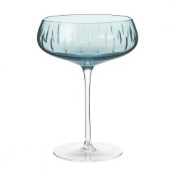 Louise Roe Copenhagen Champagne Coupe Blue