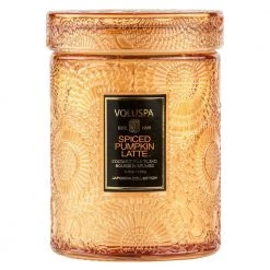 Voluspa Spiced Pumpkin Latte Candle Orange