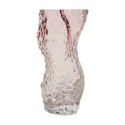 Hein Studio Ostrea Rock Gla Ss Vase Pink
