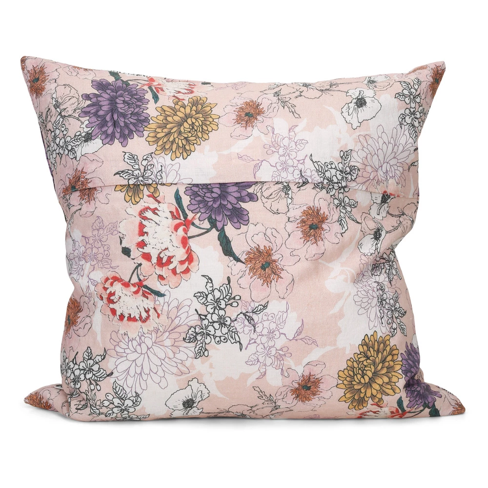 Tirillm FLORAL LIN PUTETREKK Pink 3 Tirillm FLORAL LIN PUTETREKK Pink